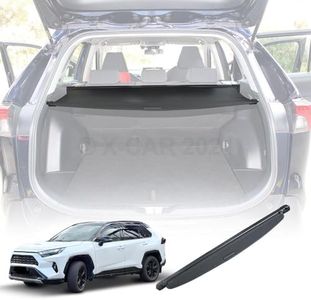 X-CAR Retractable Trunk Luggage Shade Cargo Cover Blinder Compatible with Toyota Rav4 Rav 4 2019-2024