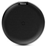 BASEUS IX Qi Wireless Charge Pad Desktop Charge Pad for iPhone X/8/8 Plus, Samsung Note 8-Black