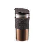 BODUM Plastic 11103-01S Travel Mug, Black, 0.35 Litre