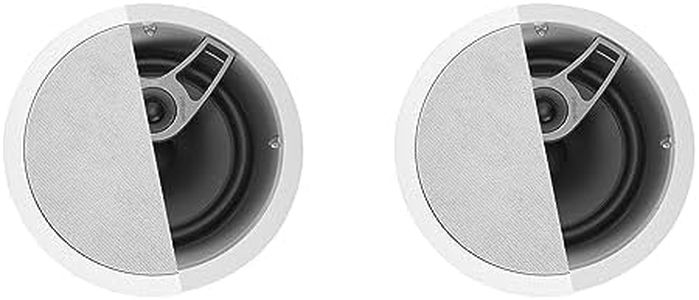 Polk Audio MC 80 8" in Ceiling Speakers - Pair (White)