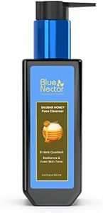 Blue Nectar Natural Face Wash with Honey and Organic Aloe Vera Face Wash and Makeup Remover | Herbal Daily Facial Cleanser for Women and Men | Acne Face Wash for Oily Skin, Sensitive and Dry Skin | 100 ml