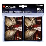 Ultra PRO - March of The Machine 100ct Deck Protector Sleeves ft. Kasla, The Broken Halo for Magic: The Gathering, Protect & Store Collectible Trading Cards & Gaming Cards, Prevent Card Damage