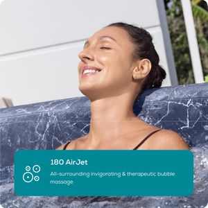 Lay-Z-Spa Toronto Hot Tub for 5-7 People – Inflatable Spa