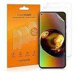 kwmobile Screen Protectors Compatible with Google Pixel 5 Screen Protector - 3x Ultra-Clear Transparent Phone Films