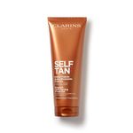 Clarins Express Self-Tanning Fresh Gel 125ml | Quick Drying Self Tanner for Face and Body | Buildable, Streak-Free, Long-Lasting, Natural, Sun-Kissed Glow | Contains Aloe Vera for 24H Hydration