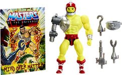 Masters of the Universe Origins Toy, Trap Jaw Action Figure, Posable with Mini Comic Book, MOTU Collectible​​, Multicolor (HDT03)