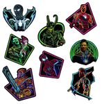 Lazychunks New Multicolored Applique Iron Patch of Marvel Characters|Pure Colour Printed Iron Patch for Repair Tshirt,Bags,Caps,Jackets