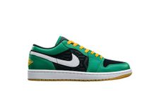 Jordan Mens Air Jordan 1 Low SE DQ8422 300 Holiday Special - Malachite Green - Size 10