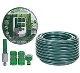 PMS 30M GARDEN HOSE W/ATTACHMENTS SHRINK WRAPPED W/COL LABEL