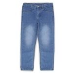 Urbano Juniors Boy's Light Blue Slim Fit Washed Denim Jeans Stretch (junhpsboy-lblue-13-14)