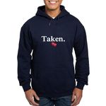 CafePress Taken Hoodie Men's Dark Hooded Sweatshirt Hoodie Navy