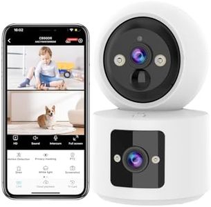 VSTARCAM Cameras for Home Security, WiFi Indoor Camera Wireless with AI Motion Detection, Battery Powered One-Touch Call, Pet/Baby Monitor, Color Night Vision, Pan/Tilt, 2-Way Audio, TF/Cloud Storage