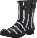 Chooka Smart Stripes Mid Boot Black Size: 5 UK