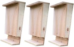 Selections Pack of 3 Wooden Bat Box