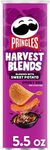 Pringles Harvest Blends Potato Crisps Chips, Lunch Snacks, Blended with Sweet Potato, Smoky BBQ, 5.5oz Can