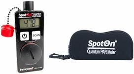 SpotOn Quantum PAR Meter | Professional Grow Light Tester with DLI Mode & High Accuracy | Durable, IP-65 Rated for Indoor, Outdoor, Greenhouse & Aquarium Use | PAR Light Meter for Plants