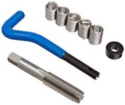 E-Z Lok EK21220 Helical Threaded Insert Kit, 304 Stainless Steel, 1/2"-13 Thread Size, 1" Installed Length (Pack of 5)