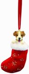 Jack Russell Christmas Stocking Orn