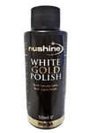 Nushine White Gold Polish 50ml - eco-friendly formulation