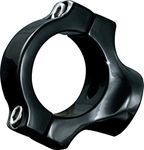 Kuryakyn 3121 Black Side Mount License Plate Clamp