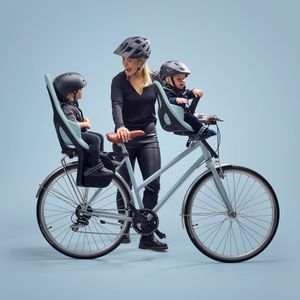 Thule Yepp 2 Maxi Rack Mounted Child Bike Seat – Midnight Black, One Size