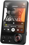 128GB MP3 Player with Bluetooth - MECHEN D53 Portable Mp3 Music Player with HiFi Speaker, 2.4" Screen MP3 Player with Voice Recorder, FM Radio, Touch Screen, Support up to 128GB SD Card (Black)