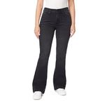 kensie Jean Savannah High Rise Flare Trouser Hem 32-Inch Inseam, Galaxy, 8