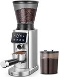 AMZCHEF Coffee Grinder Electric wit