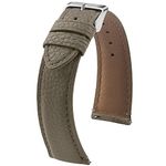 Fullmosa 18mm Quick Release Watch Straps,Leather Replacement Watch Band for Fossil Tailor/Gen 4 Q Venture HR/Gen 3 Q Venture/Seiko Premier Kinetic - Elephant Grey