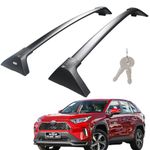 THOCAC 260LBS Roof Rack Cross Bars for 2019-2024 RAV4 with Anti-Theft Lock, Aluminum Anti-Rust Cross Bars for Carrying Skiing, Ice Fishing,Snow Sports Equipment, Snow Shovel Tools,etc