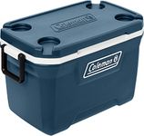 Coleman 52-Quart Hard Ice Cooler I Keeps ice up to 3 Days, Holds up to 80 cans (Space Blue)