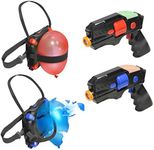 ArmoGear Laser Tag Shooting Game | 2 Pack Kids Laser Tag Balloon Battle | Indoor and Outdoor Target Shooting Toy | Ideal Gift for Boys Ages 8 Plus | Laser Tag Sets| Perfect Sports Gifts for Boys