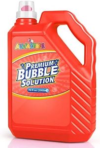 70 oz Bubbles Refills for Kids-Premixed Bubble Solution Refill Premium Bubble Liquid Bubble Juice for Bubble Machine/Wand/Blower at Wedding and Party | Kids Easy Grip Bottle