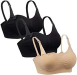 iLoveSIA 3pack Nursing Bra 1Nude+2B