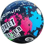 Optimum Unisex Street Netball, Made From Top-Grade Durable Korean Rubber With a Long Lasting Tire Grip Finish Ideal for Concrete & Asphalt Surfaces Best For All Weather Conditions Multi-Colour-Size, 4