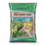 Sunflower Hearts Bird Food, Wild Bird Food for Small Birds, High Energy and No Mess, Rich in Protein and Essential Vitamins, Suitable for Year-Round Feeding (13kg) - Marriage’s