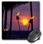 3dRose LLC 8 X 0.25 Inches Tiki Torches Hawaii Douglas Peebles Mouse Pad (mp_89717_1)