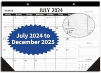 Wabhas Desk Calendar 2024-2025,July