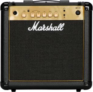 Marshall MG15G Guitar Amp – 15W, Black and Gold