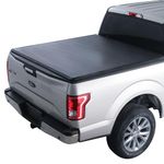 TrailTop Soft Roll-up for 2015-2024 F150, 2022-2024 F150 Lightning Pickup 5.6ft Bed, Truck Bed Tonneau Cover