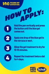 Scholl Wart & Verruca Removal Pen – Precision Treatment