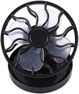RASTKY Solar Fan with Clamp/Stand, Portable Mini Air Conditioner, Travel Cooling, Camping [Solar Fan, Electric, Cooling Cell, Air Conditioning]