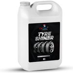 CAR SAAZ Tyre Shiner 5 LTR | Tyre Polish for Instant Shine | Tyre Shine, Restorer | Prevents Fading and Cracking of Tyres | Non-Greasy, Long Lasting, Deep Gloss | Tyre Dresser Polish (Pack of 1)