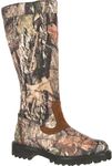 ROCKY Low Country Waterproof Snake Boot, Mossy Oak Break Up Country, Size 10.5(M)