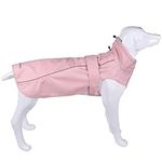 Adjustable Waterproof Dog Raincoat for Dogs,Lightweight Pet Rain Jacket Puppy Clothes with Reflective Strip for Small Medium Large Dogs