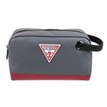 Guess Men's Toiletry Travel Kit, Grey Patch, One size