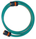 Green Hose Pipe Connection KIT to Join Your Hose Reel to Your Garden TAP 2M Length of Pipe +2 CONNECTORS