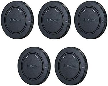 JJC Tapa de Cuerpo de Cámara para Sony Montura-E (Cámaras NEX) - Reemplazo de Sony ALC-B1EM (5 Pieza)
