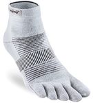 Injinji Run Lightweight Mini-Crew Unisex Toe Socks L