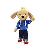 Playtime by Eimmie Plushible Rag Doll - Soft Dolls for Baby, Boy, Girls, Toddler, & Infants - Stuffed Animal - Washable Fabric - Sensory Toys - 14 Inch - Dog